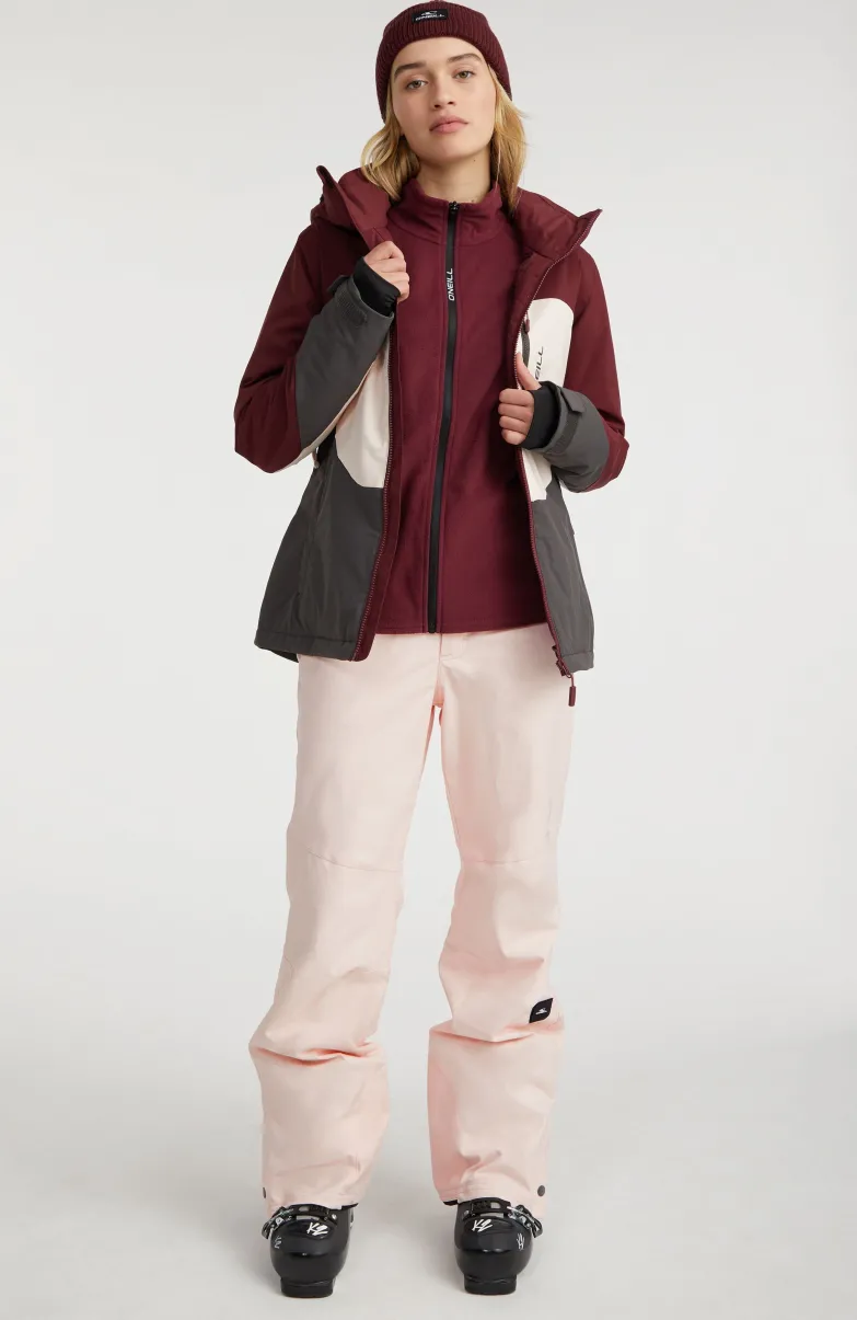 Skibroek Star Melange | Peach Whip