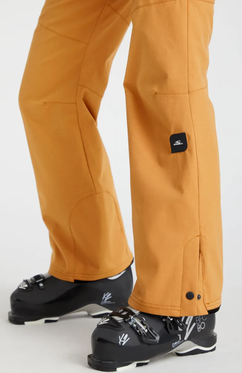Skibroek Star Melange | Rich Caramel