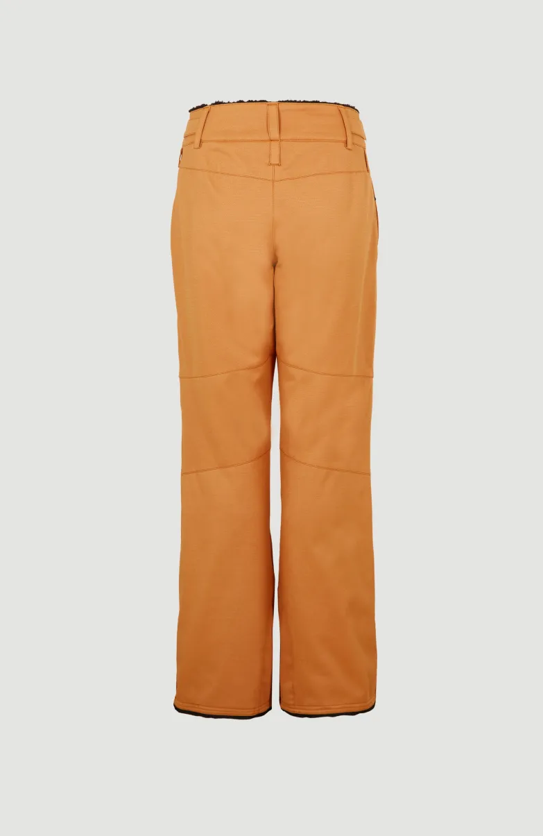 Skibroek Star Melange | Rich Caramel