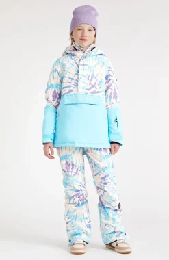 Skibroek Star Printed | Pink Tie Dye