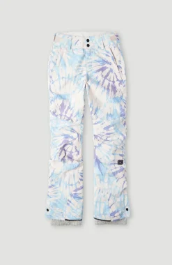 Skibroek Star Printed | Pink Tie Dye