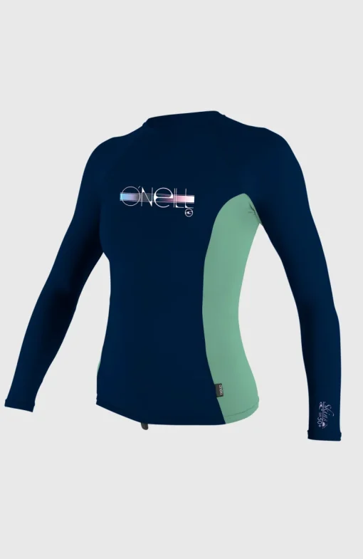 Skins Long Sleeve Crew | Dark Blue