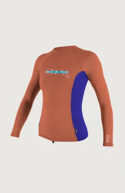 Skins Long Sleeve Crew | Orange