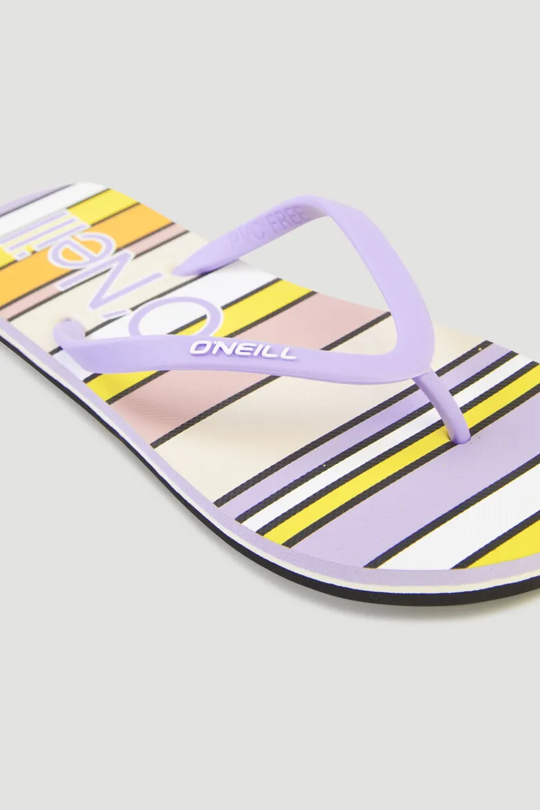 Slippers Profile Graphic | Multi Stripe