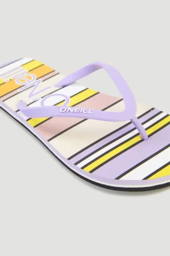 Slippers Profile Graphic | Multi Stripe