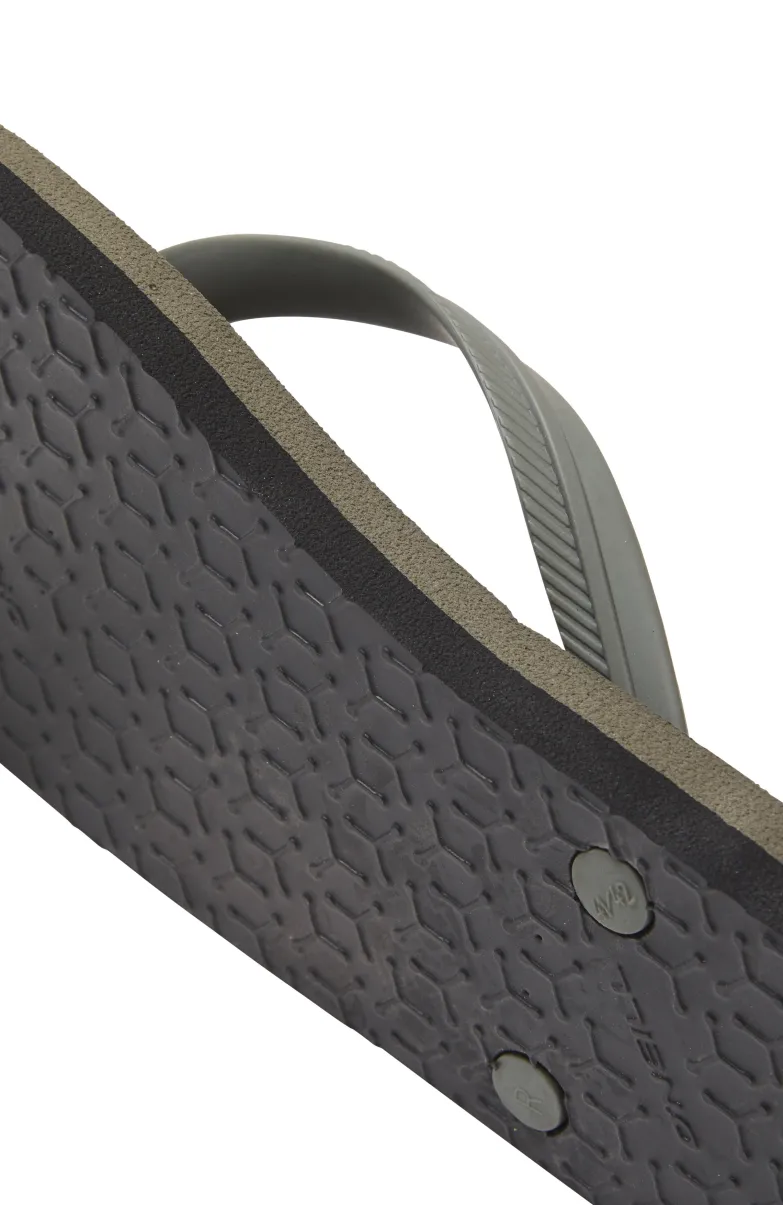 Slippers Profile Small Logo | Military Green