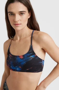 Sport Bralette Bikiniset | Black Future Fade