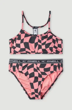 Sportclub Active Bralette Bikiniset | Pink Checkboard