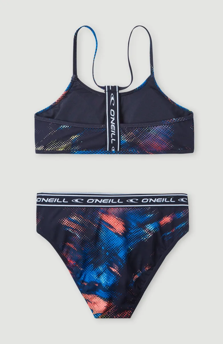 Sportclub Active Bralette Bikiniset | Black Future Fade