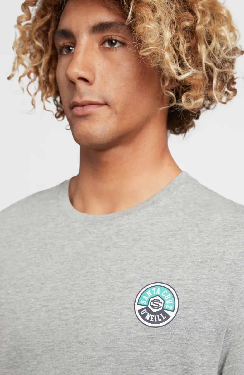 State Emblem T-shirt | Silver Melee