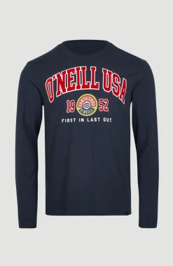 State Longsleeve T-shirt | Outer Space