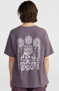 Surf Heroes Losvallend T-shirt | Mauve Miracle