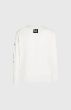 Surf Heroes Shirt Met Lange Mouwen | Snow White