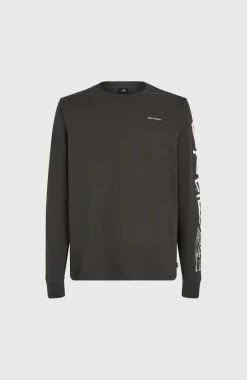 Surf Heroes Shirt Met Lange Mouwen | Raven