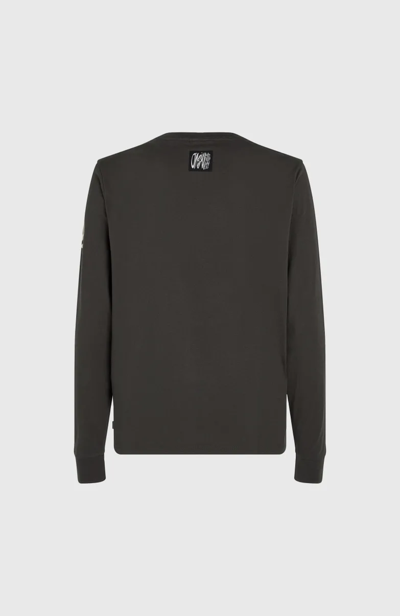 Surf Heroes Shirt Met Lange Mouwen | Raven