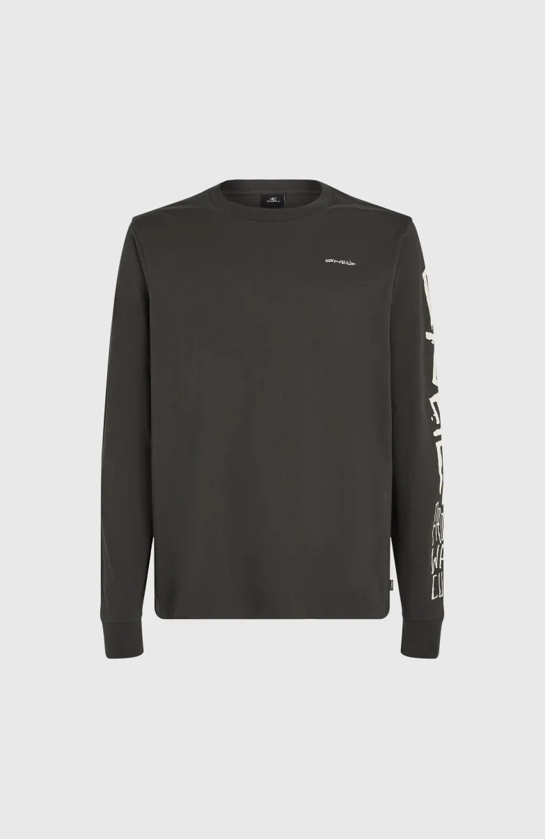 Surf Heroes Shirt Met Lange Mouwen | Raven