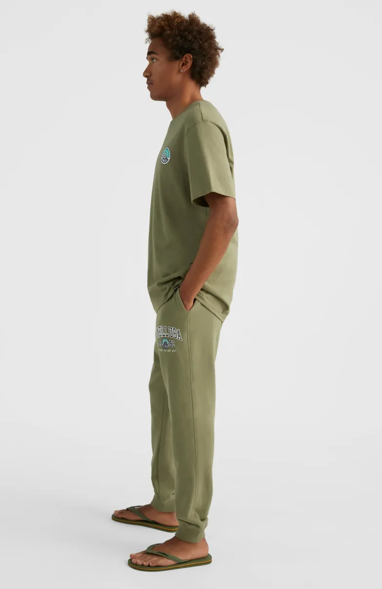 Surf State Joggingbroek | Deep Lichen Green