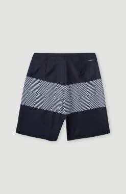 Surfers Not Street Children 16'' Boardshort | Black SNSC Panel Print