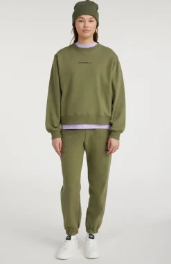 Sweater Future Surf Society Crew | Deep Lichen Green