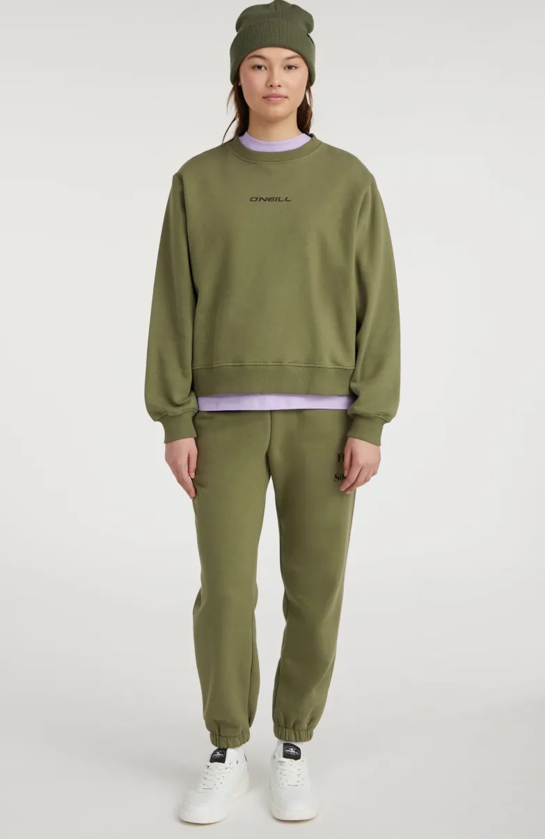 Sweater Future Surf Society Crew | Deep Lichen Green