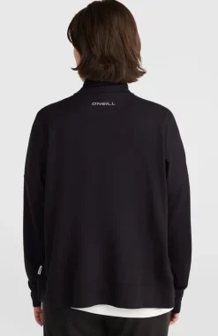 Sweater Met Halve Rits | Black Out