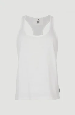 Tanktop Essentials Racer Back | Snow White