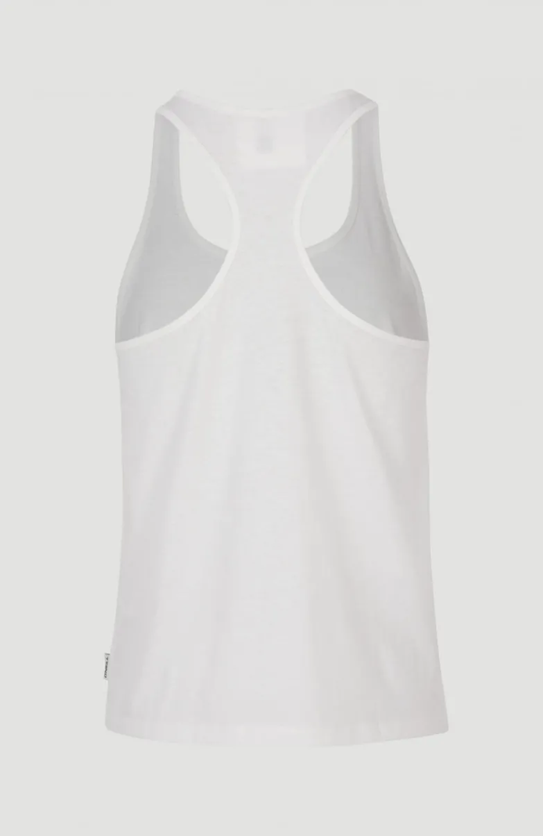Tanktop Essentials Racer Back | Snow White