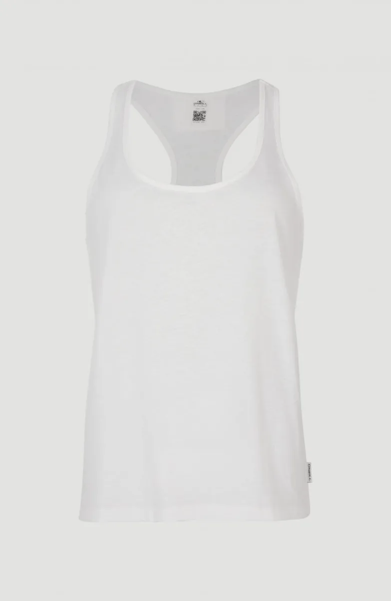 Tanktop Essentials Racer Back | Snow White