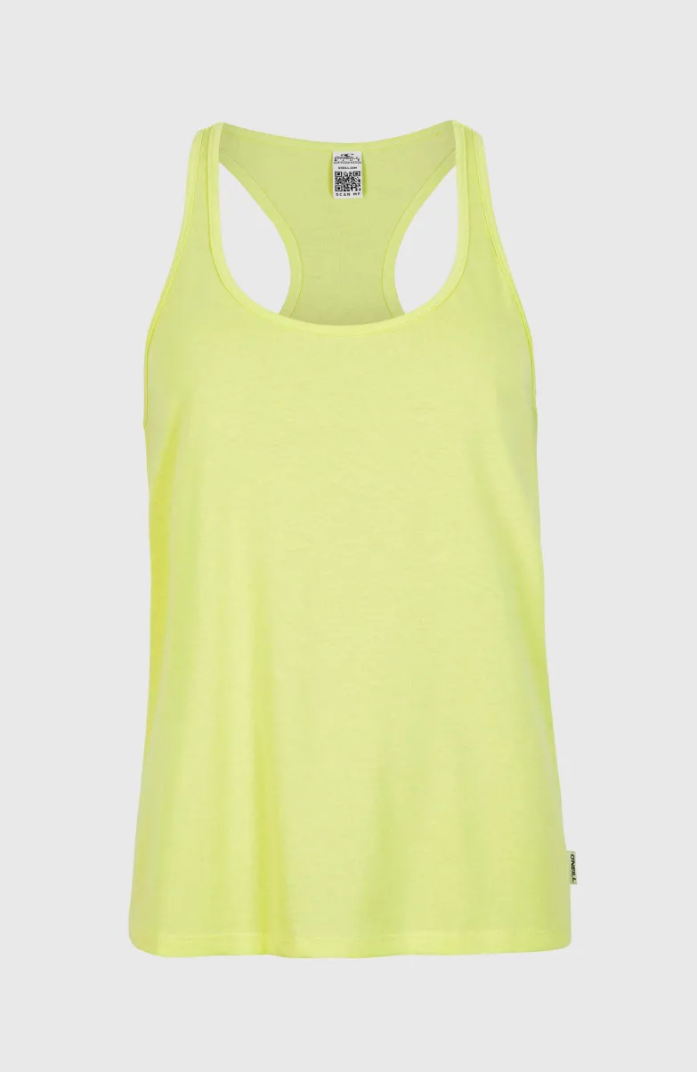 Tanktop Essentials Racer Back | Sunny Lime