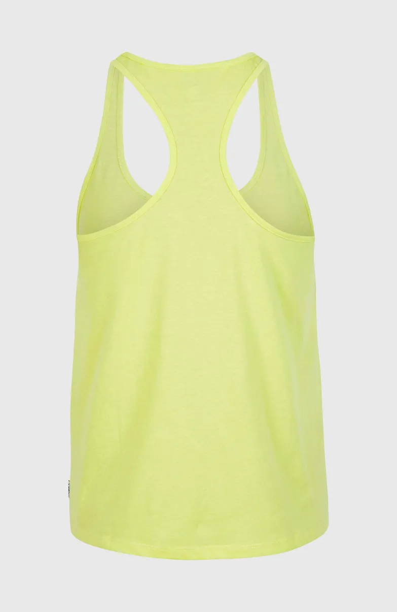Tanktop Essentials Racer Back | Sunny Lime