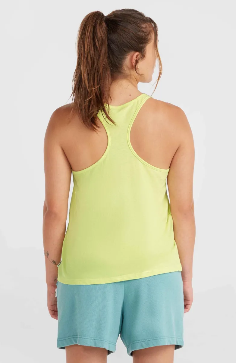 Tanktop Essentials Racer Back | Sunny Lime