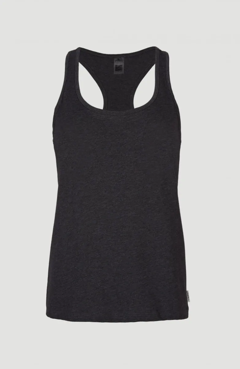 Tanktop Essentials Racer Back | Black Out