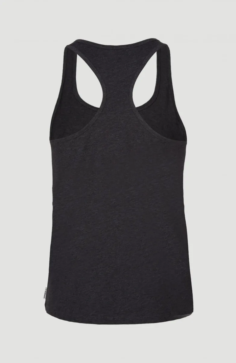 Tanktop Essentials Racer Back | Black Out