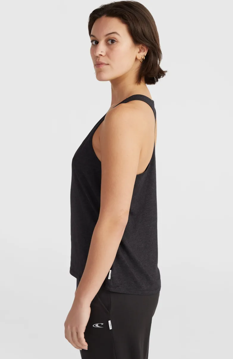 Tanktop Essentials Racer Back | Black Out