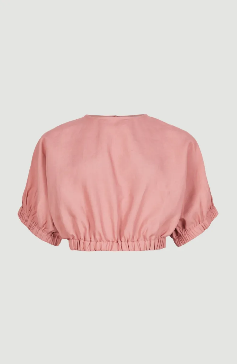 Top Tidda Woven | Ash Rose