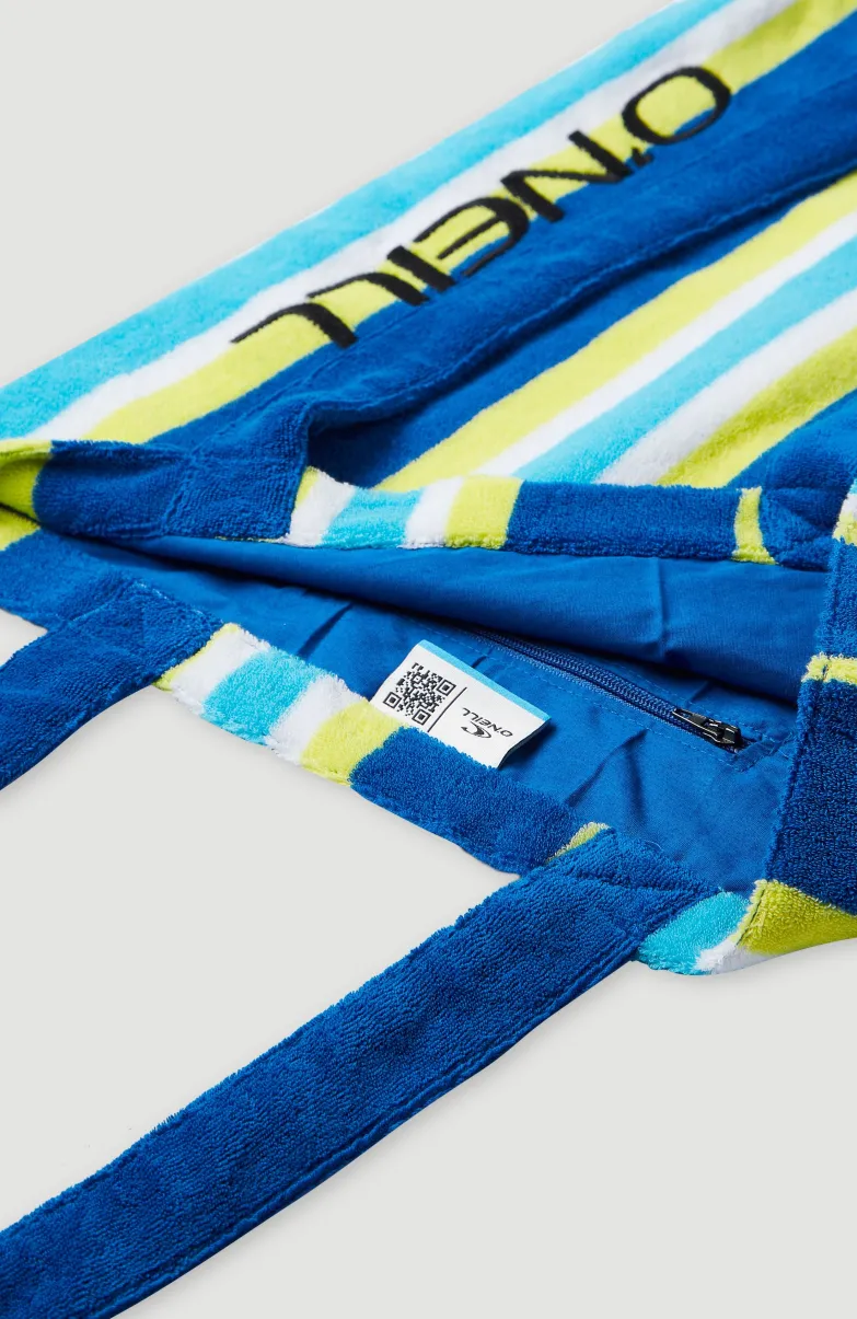 Totebag Terry | Blue Towel Stripe