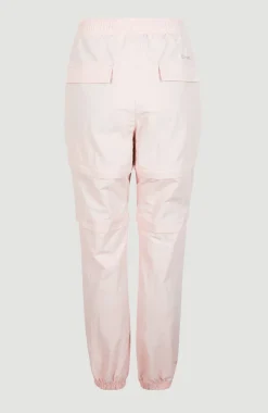 Tour Convertible High-Waist Zip Broek | Peach Whip