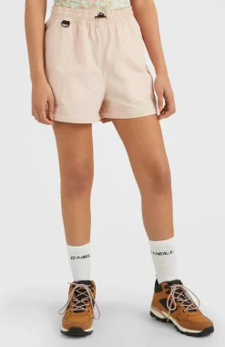 Tour Convertible High-Waist Zip Broek | Peach Whip