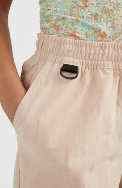 Tour Convertible High-Waist Zip Broek | Peach Whip