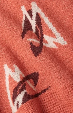 Trui Anchorage Knit | Red Knit Mountains