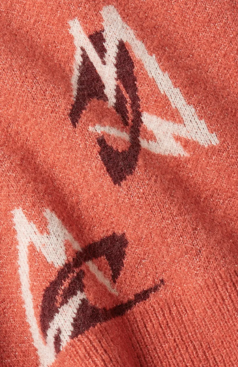 Trui Anchorage Knit | Red Knit Mountains