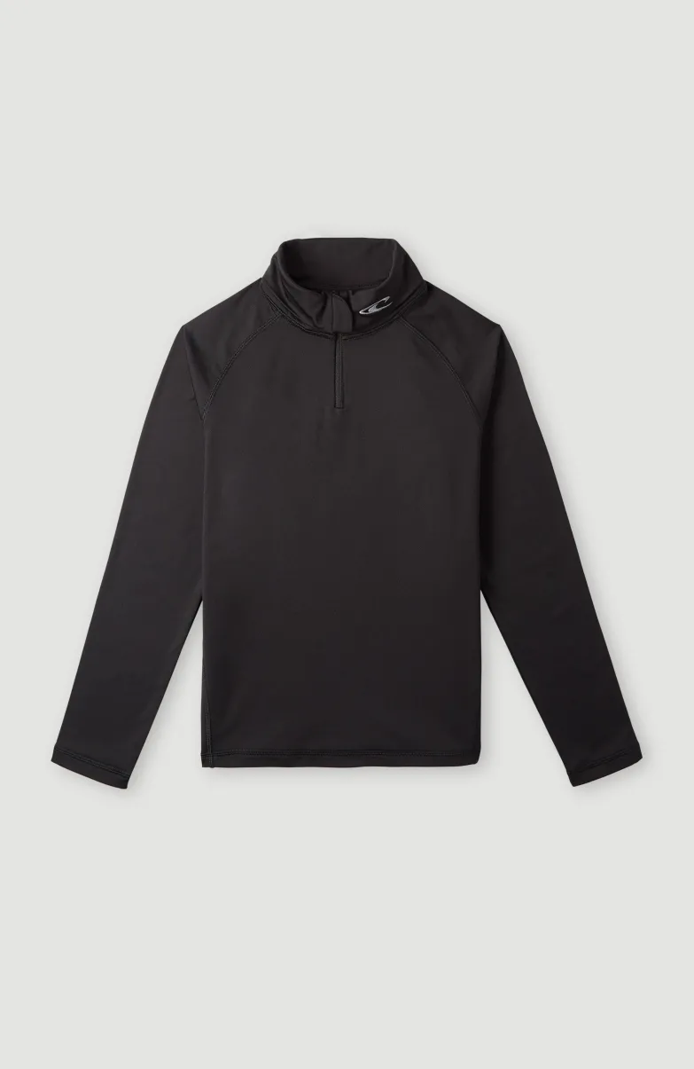 Trui Clime Fleece Met Halve Rits | Black Out