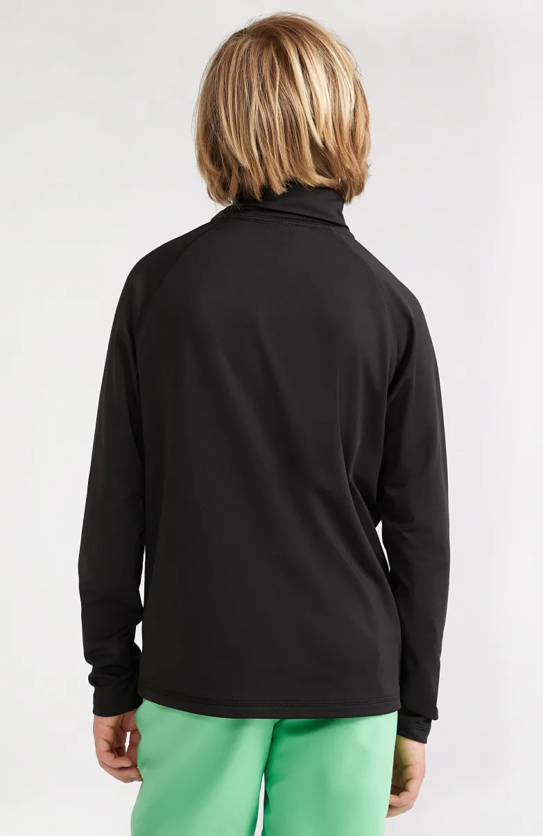 Trui Clime Fleece Met Halve Rits | Black Out