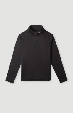 Trui Clime Fleece Met Halve Rits | Black Out