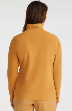 Trui Jack's Fleece Met Halve Rits | Rich Caramel