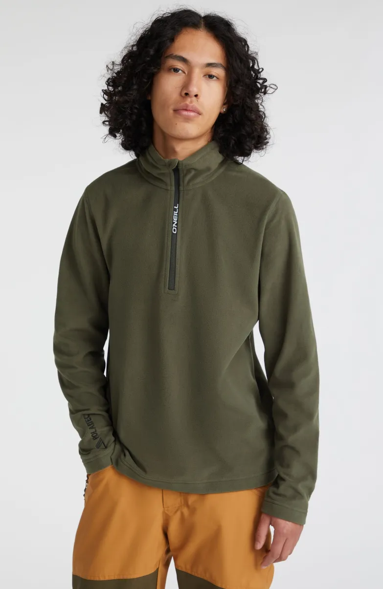 Trui Jack's Fleece Met Halve Rits | Forest Night