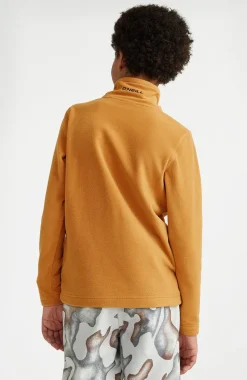 Trui Jack's Fleece Met Halve Rits | Rich Caramel