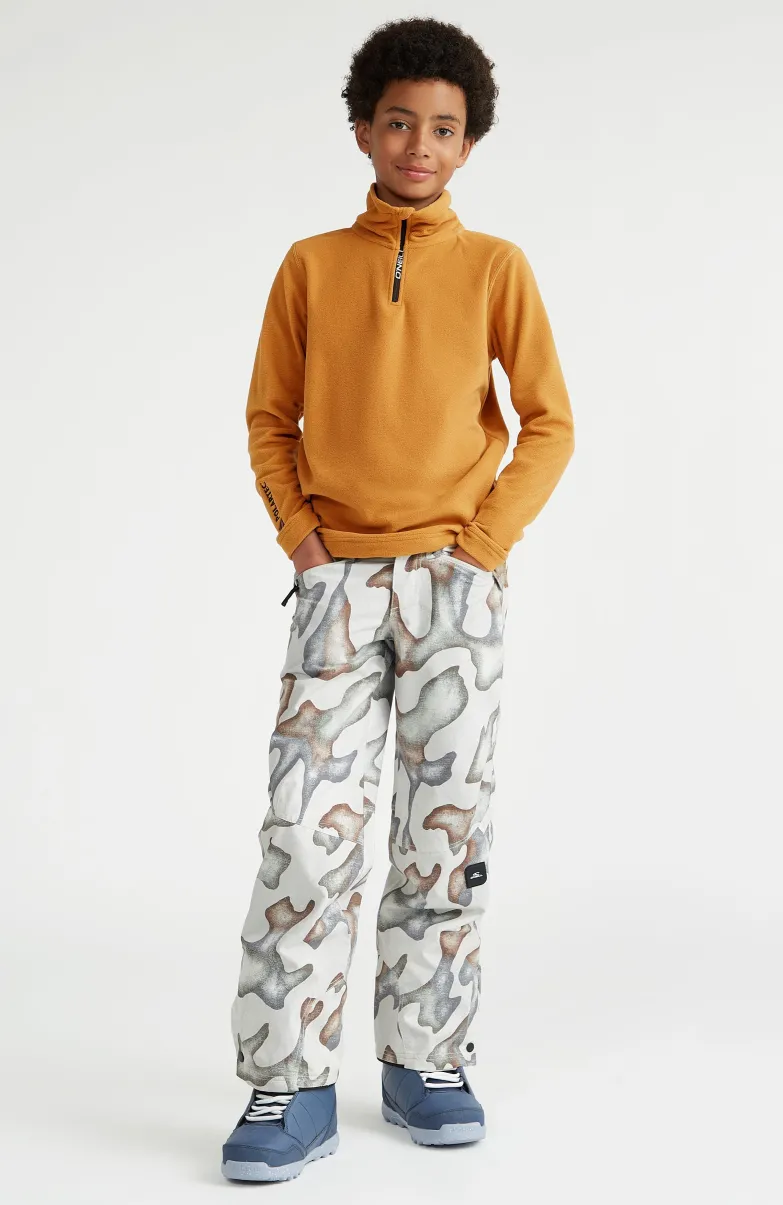 Trui Jack's Fleece Met Halve Rits | Rich Caramel