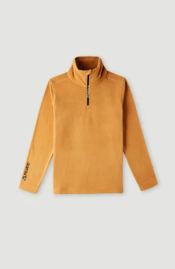 Trui Jack's Fleece Met Halve Rits | Rich Caramel