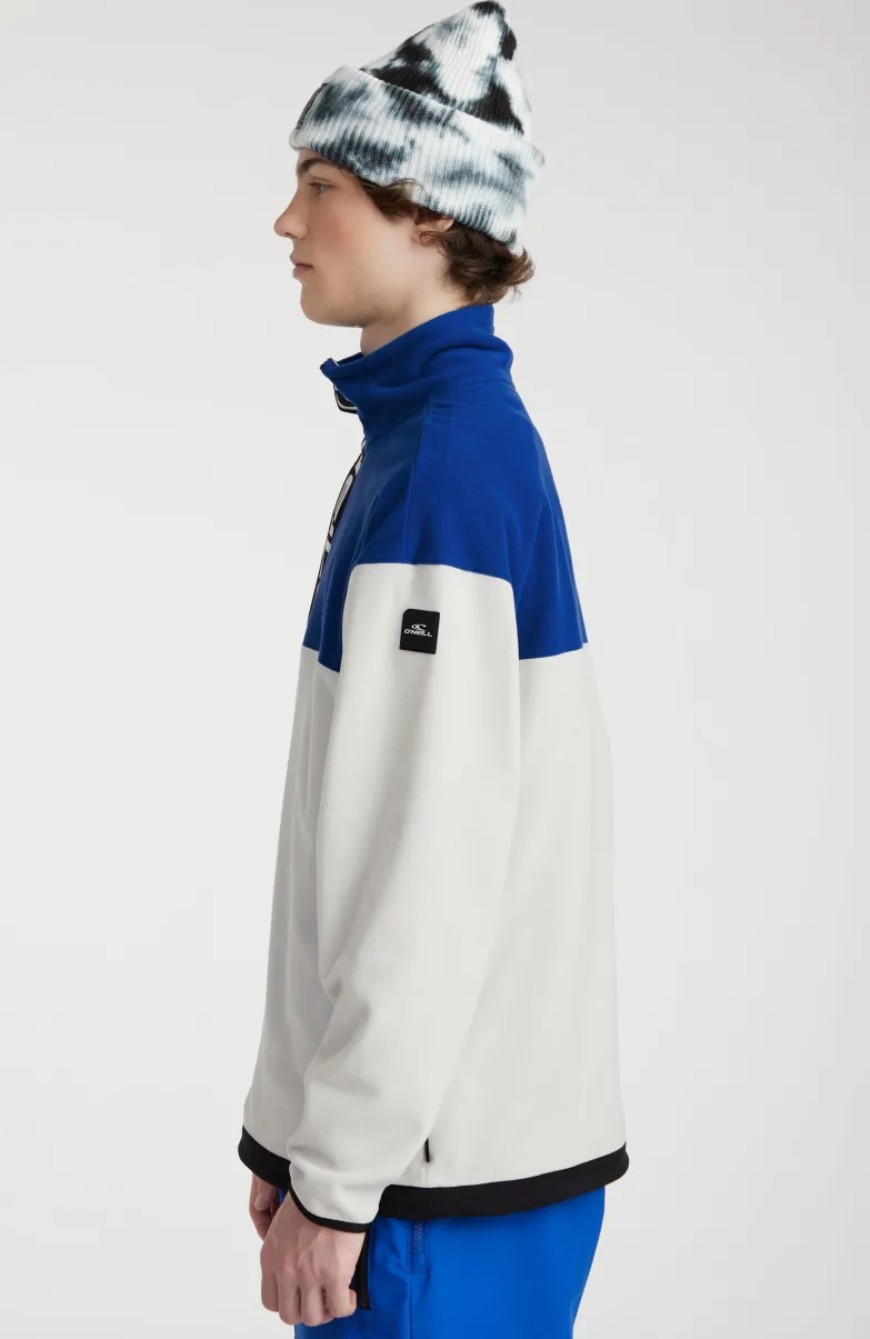 Trui O'Riginals Fleece | London Fog Colour Block